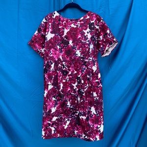 ASOS Maternity magenta floral pattern dress size 10